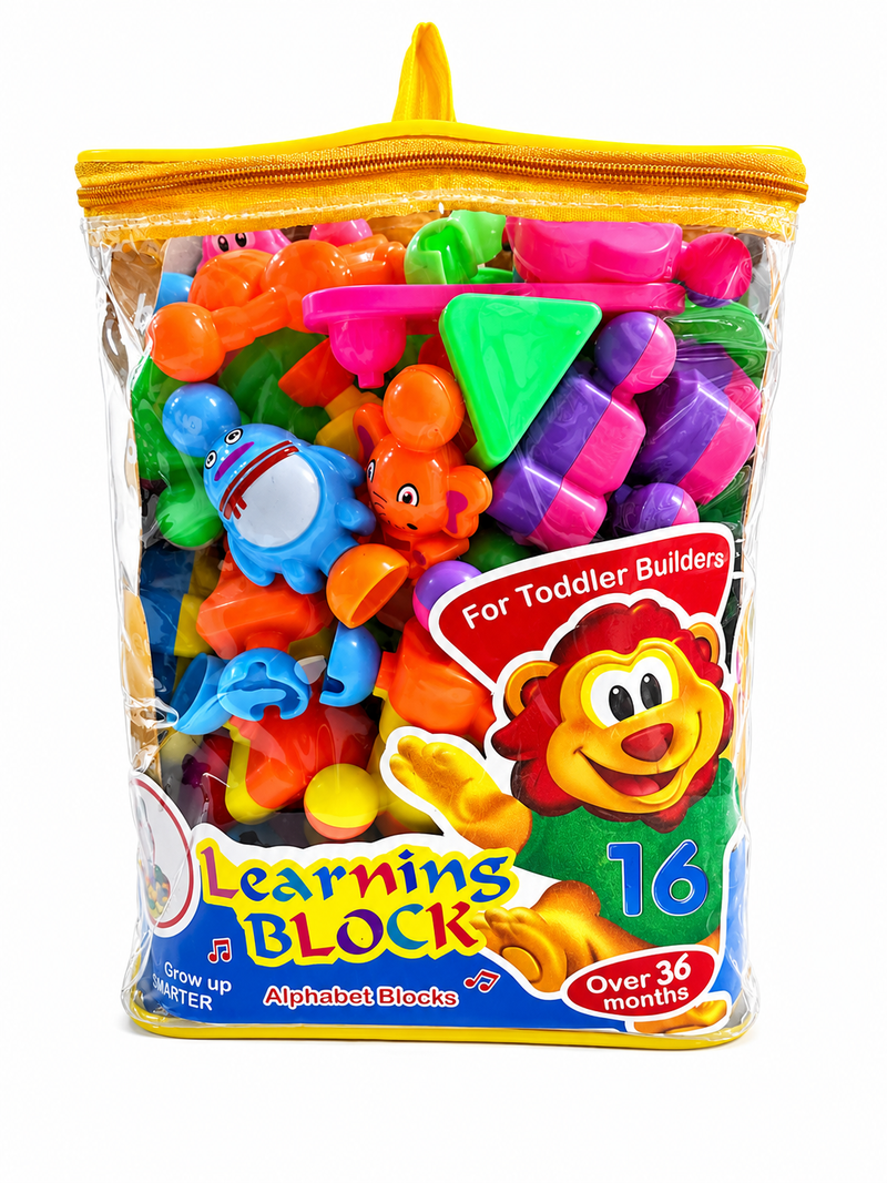 Learning Blocks – Educational Building Toy Set for Toddlers