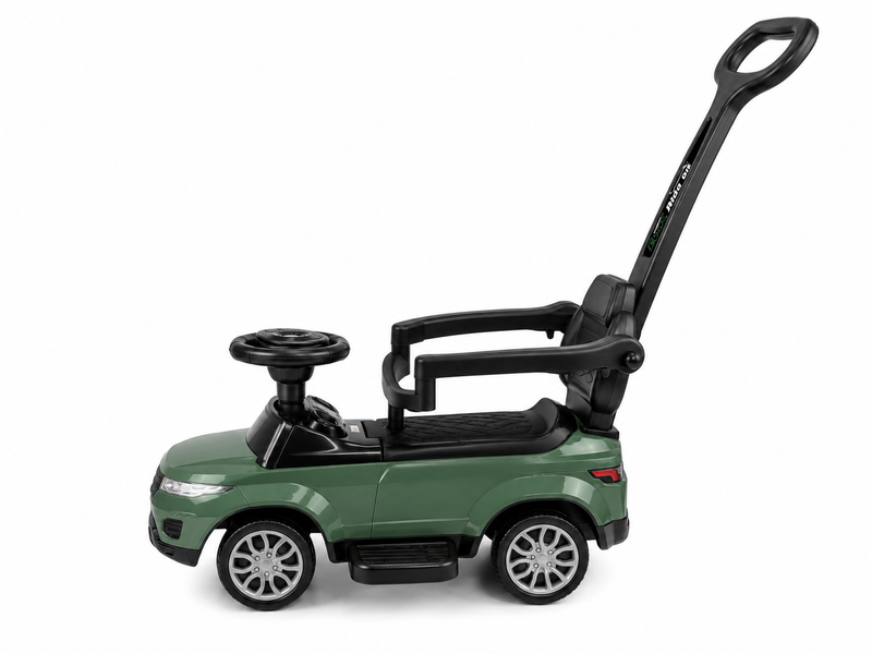 Kids Ride-On Push Car – Red Jeep Style with Parent Push Handle