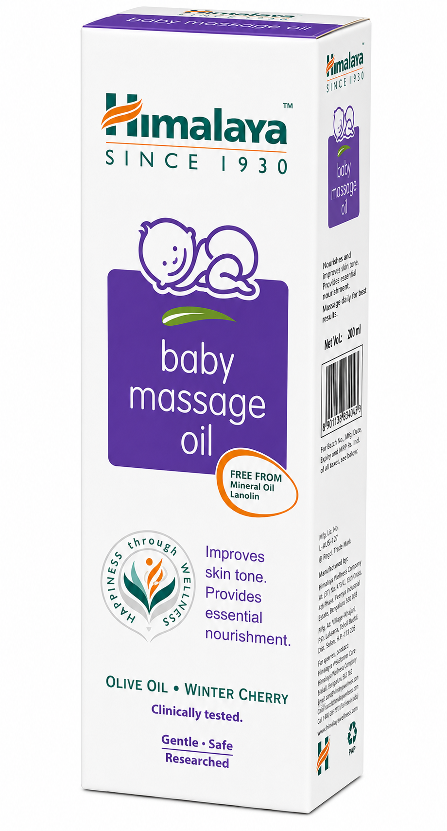 Himalaya baby massage oil
