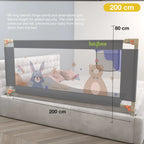 Baby Bed Rail Guard Foldable Safety Side Protector for Kids