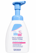 Sebamed Baby Face &amp; Body Wash Foam with Panthenol
