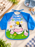 Waterproof Long Sleeve Baby Feeding Bib
