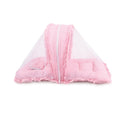 Baby Net Bed Rose – Foldable Mosquito Net Bed with Soft Mattress & Pillow for Newborns