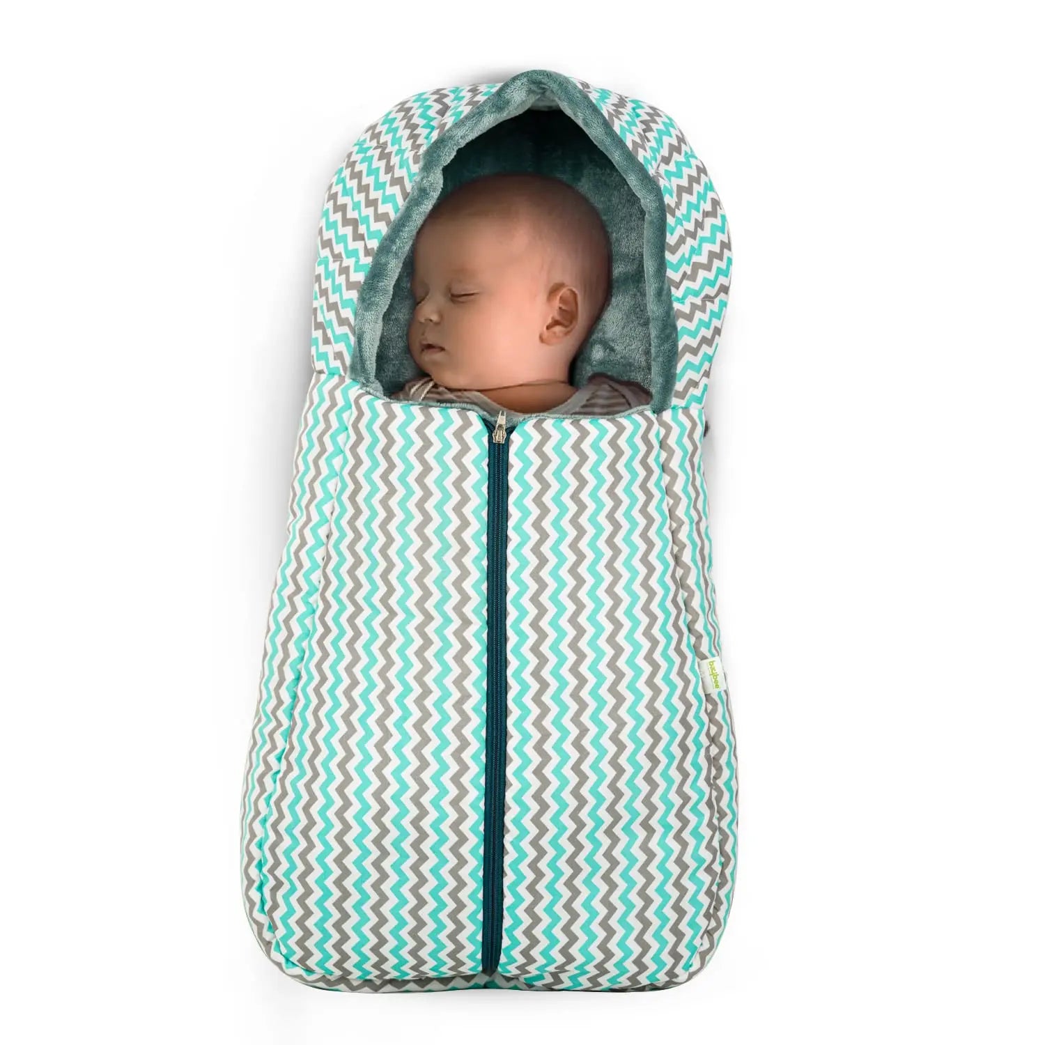 3 in 1 Velvet Cotton Baby Bed Cum Carry Bed, Printed Baby Sleeping Bag