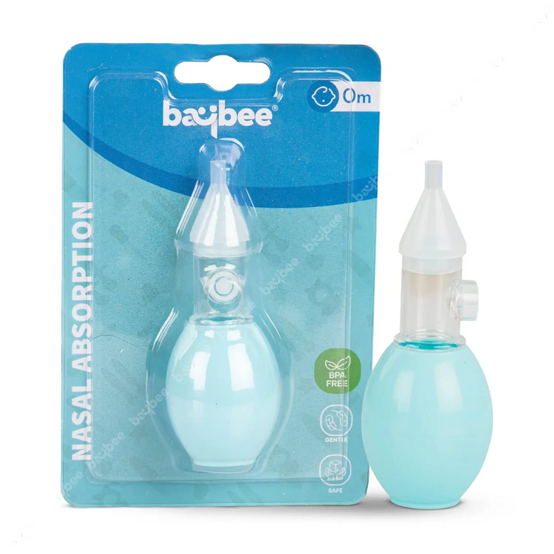 Newborn Silicone Nose Cleaner Pump Type Baby Nasal Aspirator for Infant