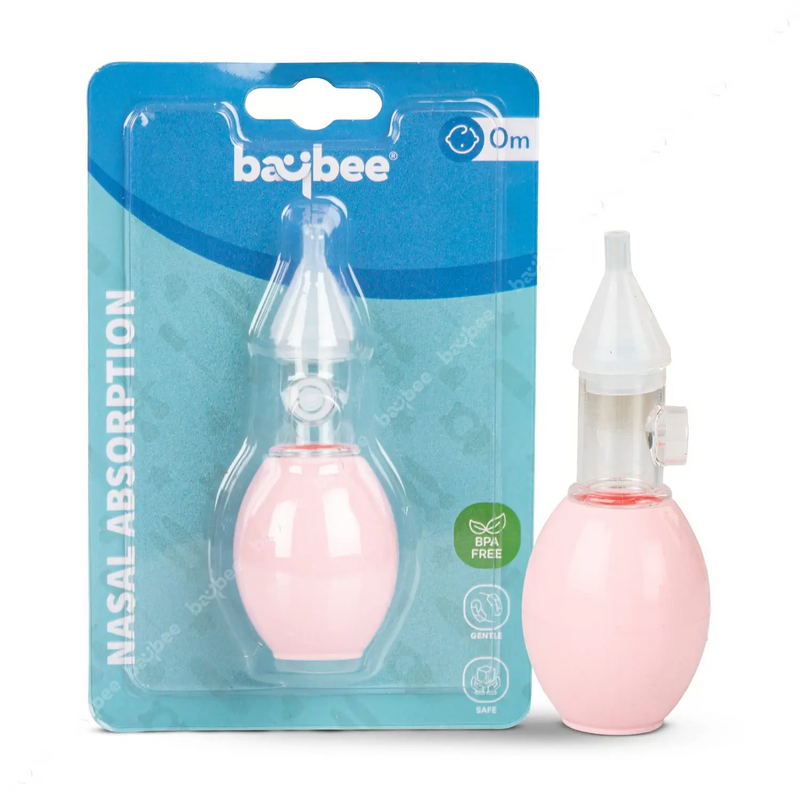 Newborn Silicone Nose Cleaner Pump Type Baby Nasal Aspirator for Infant