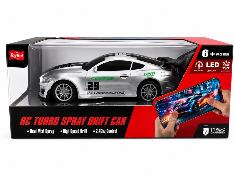 RC Turbo Spray Drift Car – Remote Control Racing Car