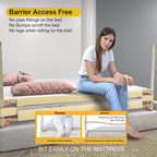 Baby Bed Rail Guard Foldable Safety Side Protector for Kids