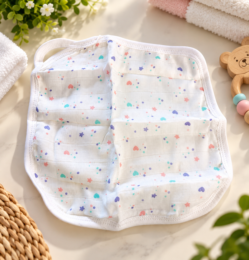 Premium Baby Muslin Face Towel