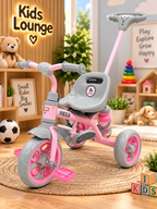 Kids Tricycle with Parent Push Handle