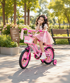 DAZZLE Girls Kids Bicycle – Pink
