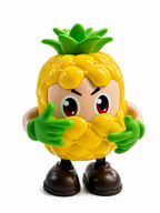 Pineapple cartoon musical toy