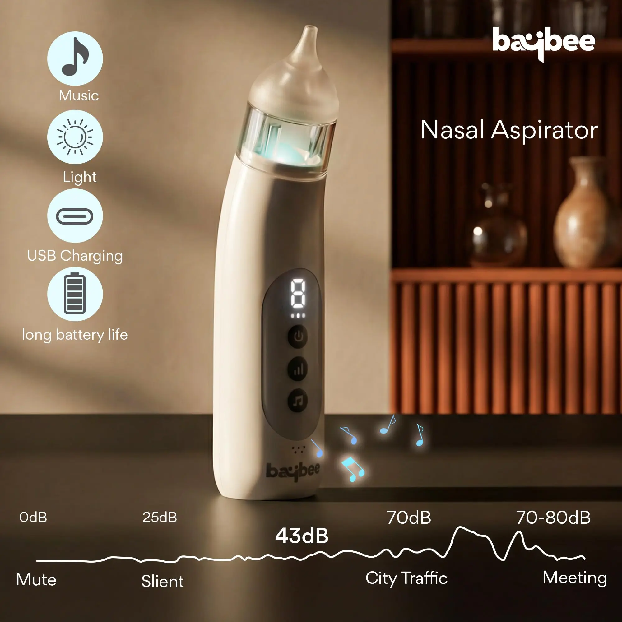 Electric Nasal Aspirator for Baby