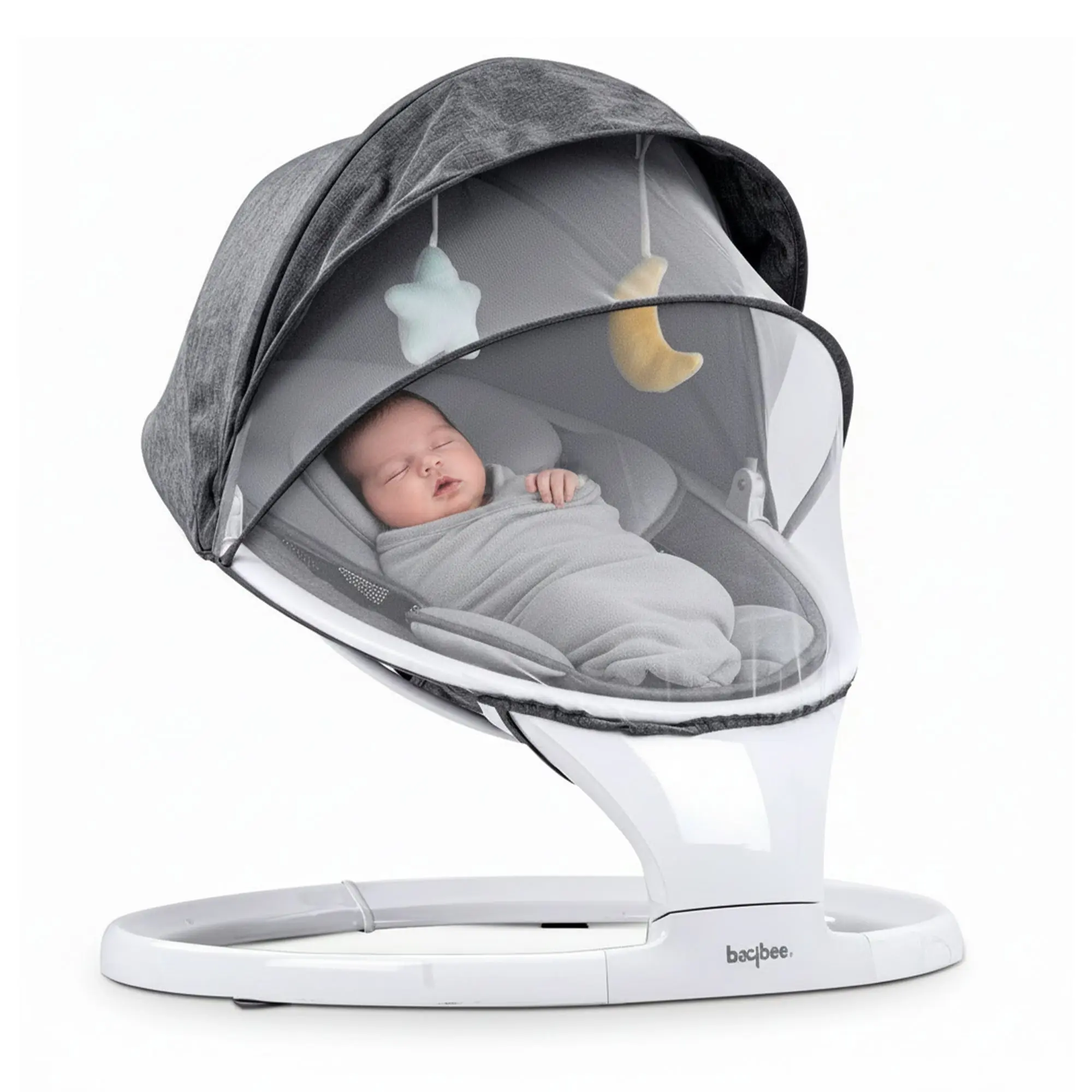 NapNest Automatic Electric Baby Swing Cradle