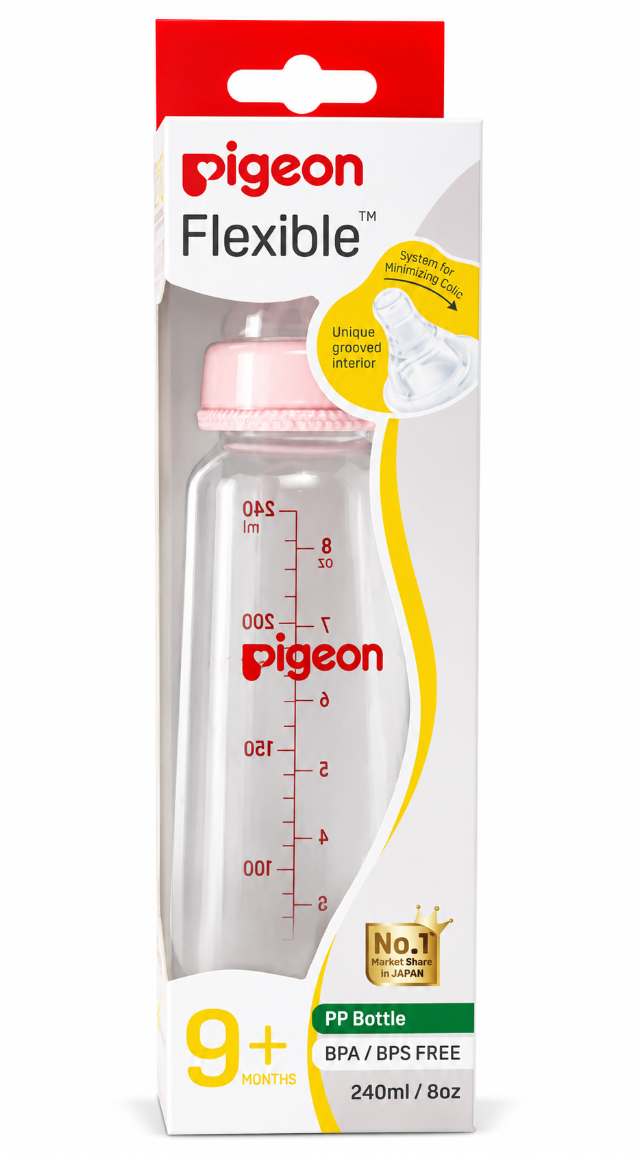Pigeon Flexible Feeding Bottles