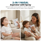 Electric Nasal Aspirator for Baby Nose Sucker Sprayer