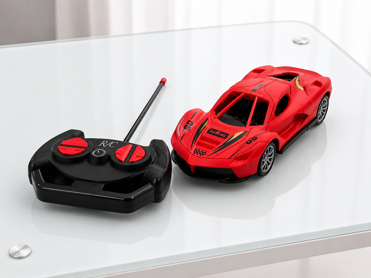 Remote Control Sports Car Toy – High-Speed Racing Car for Kids