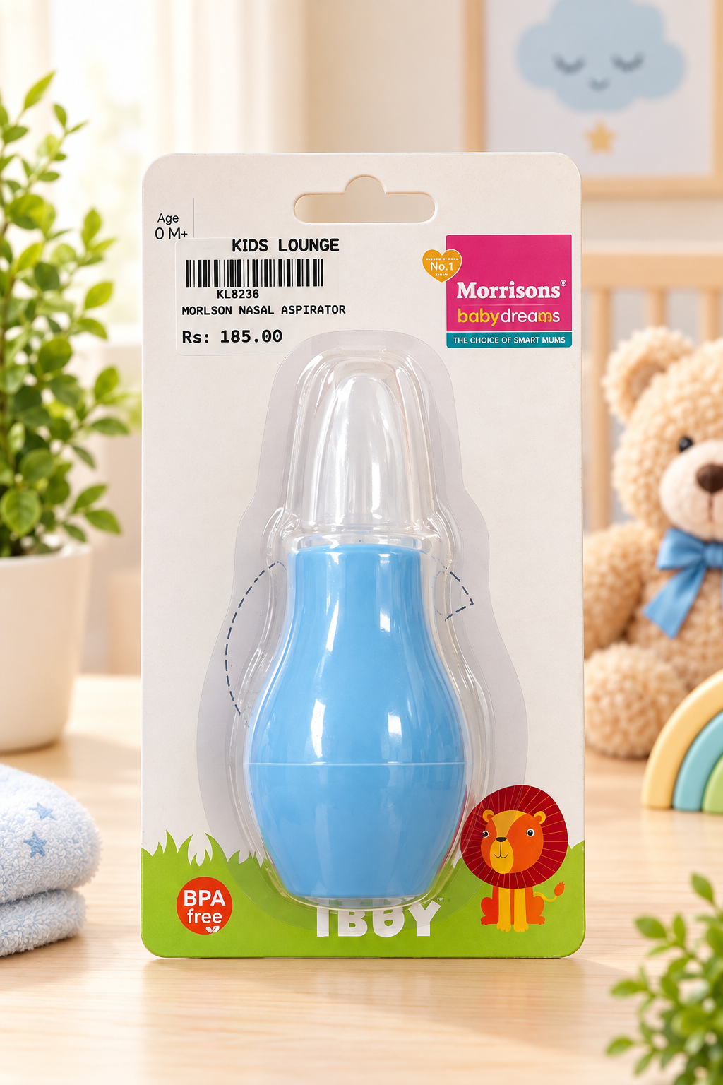 Morisons Baby Dreams Nasal Aspirator (0M+)