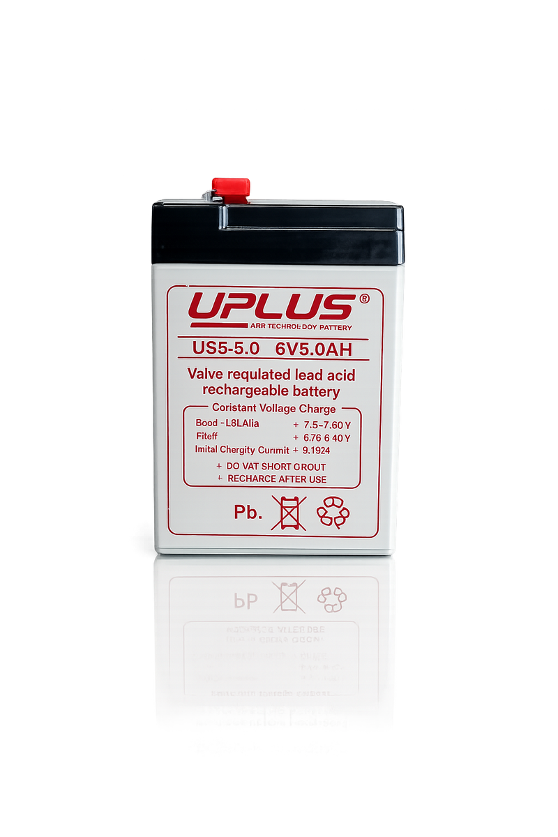 UPLUS 6V 5.0Ah Rechargeable Battery
