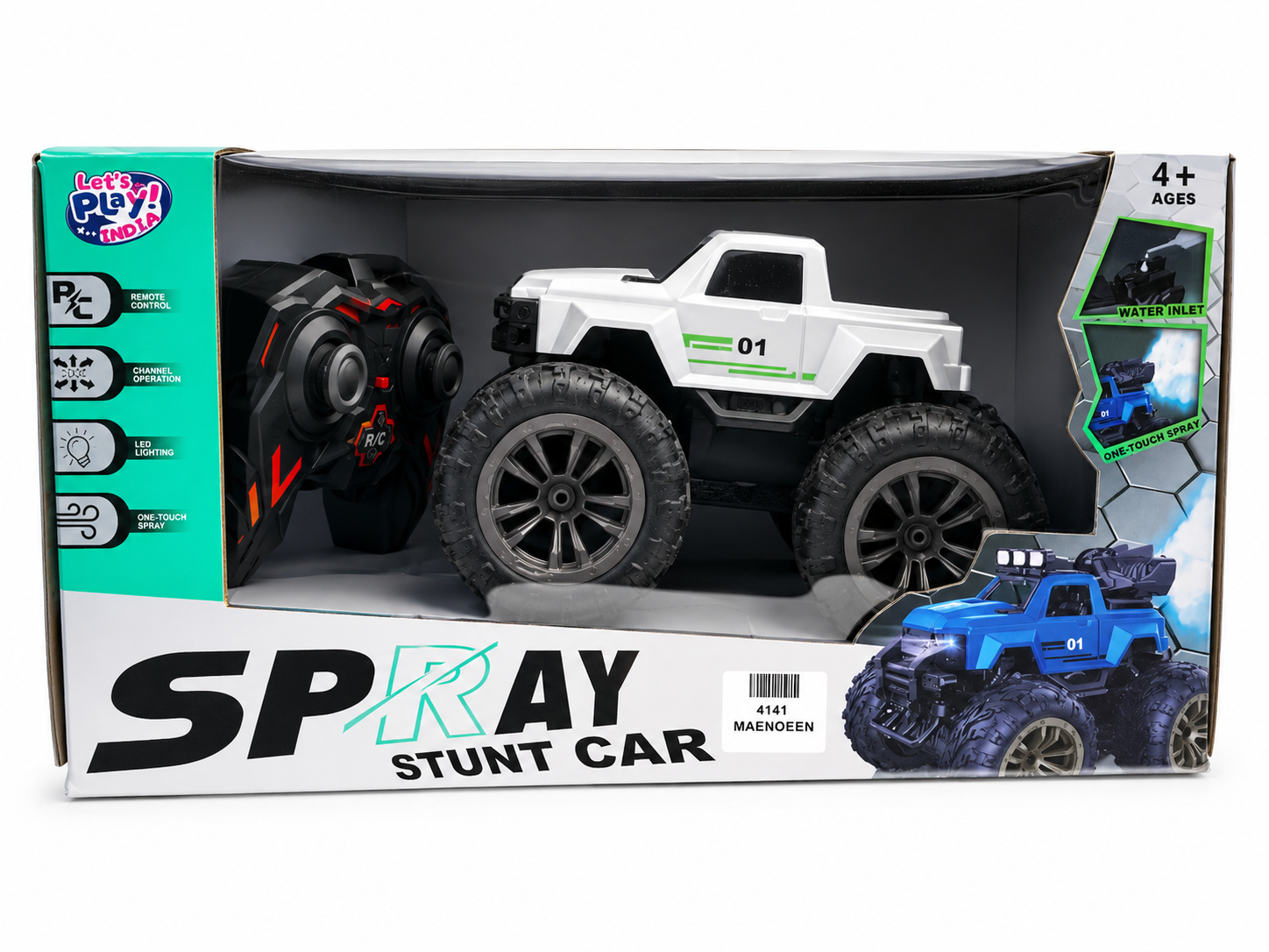 Spray stunt car