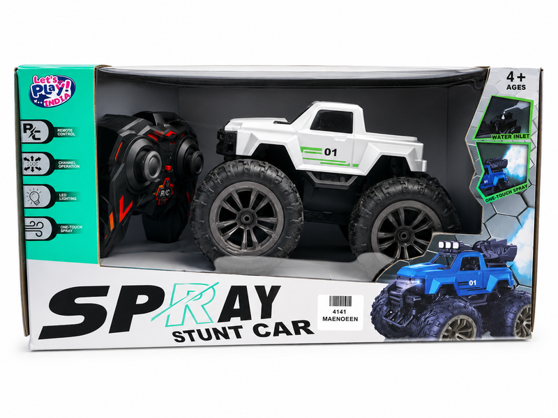 Spray stunt car