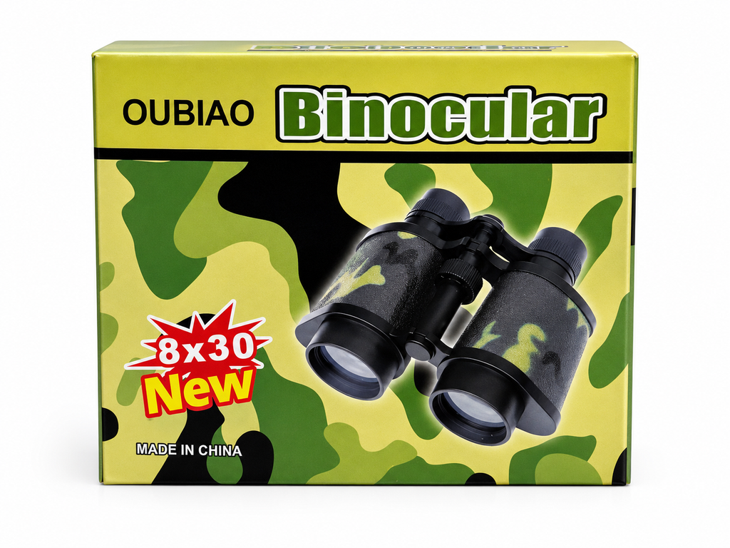 OUBIAO 8×30 Kids Binocular – Toy Binocular for Outdoor Adventures