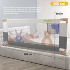 Baby Bed Rail Guard Foldable Safety Side Protector for Kids