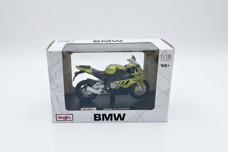 Maisto 1:18 Scale BMW S1000RR Die-Cast Motorcycle Model