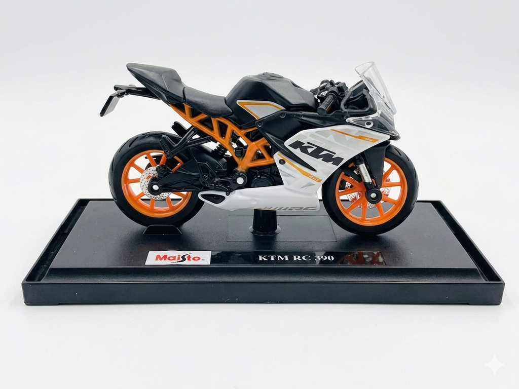 Maisto 1:18 Scale KTM Diecast Motorcycle Model