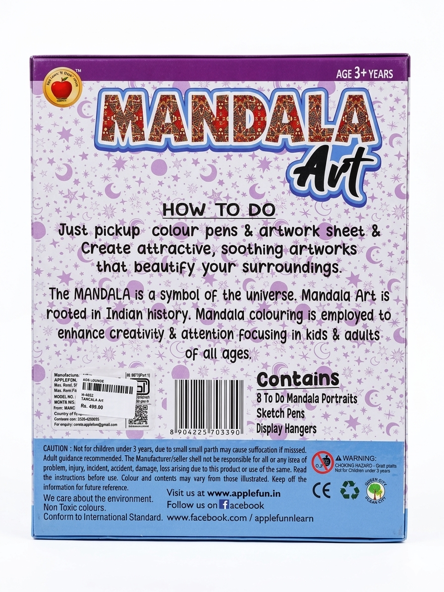Applefun Mandala Art Kit