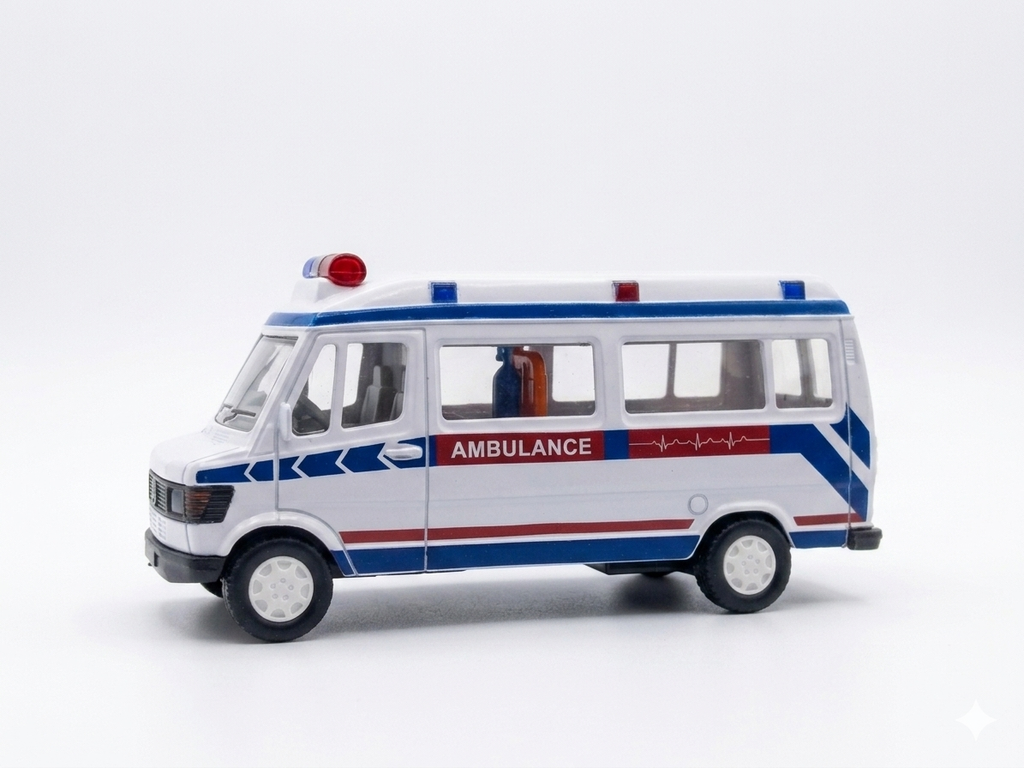 Centy Emergency Squad TMP 207 Ambulance Toy