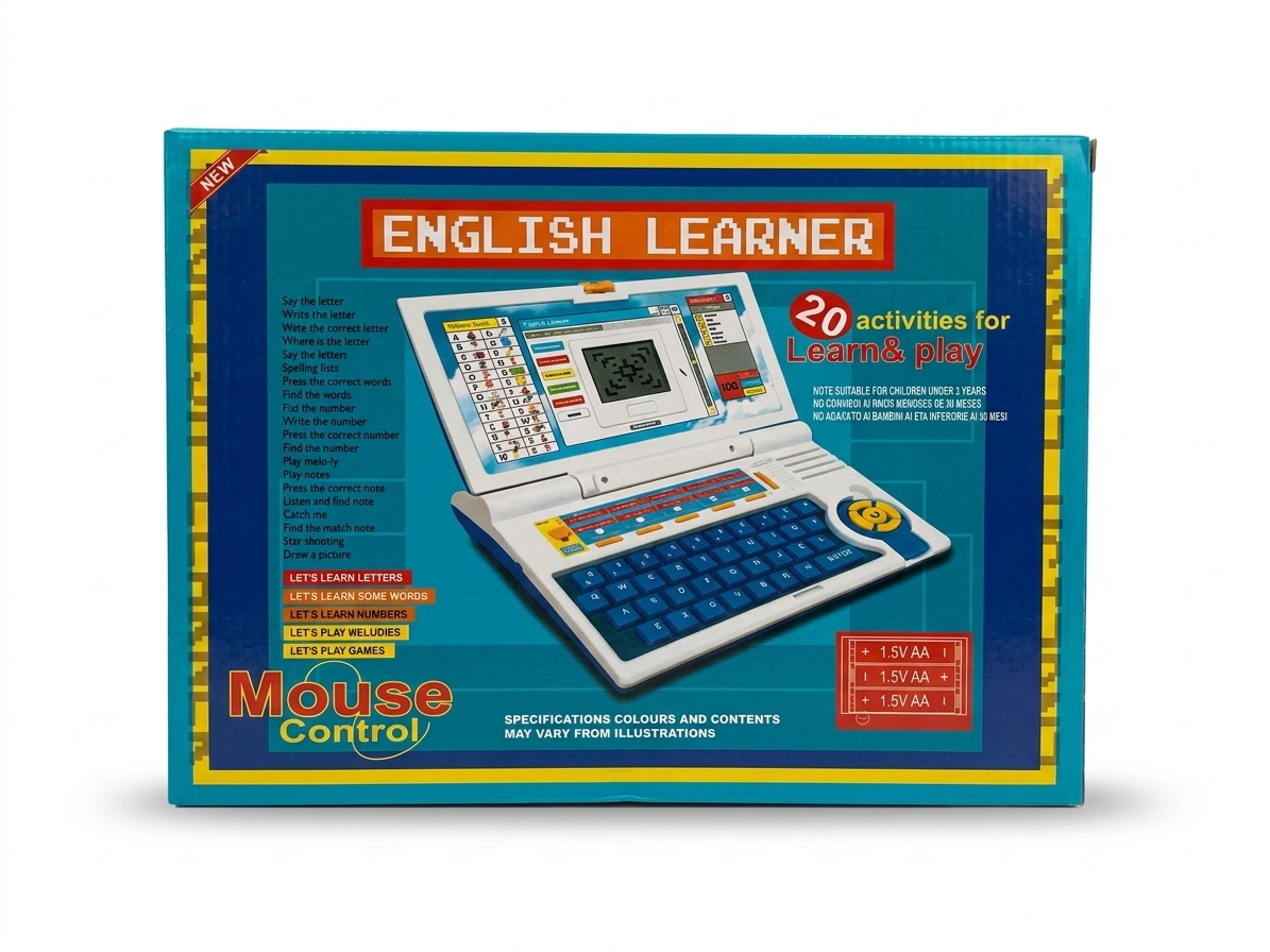 "English Learner" toy laptop