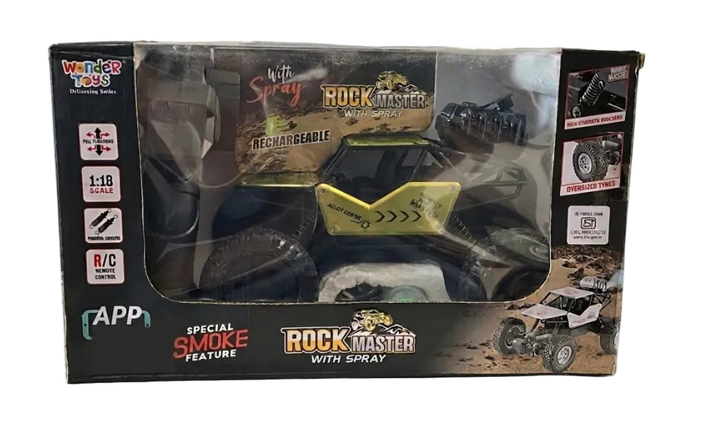 Rock Master with Spray remote-controlled car