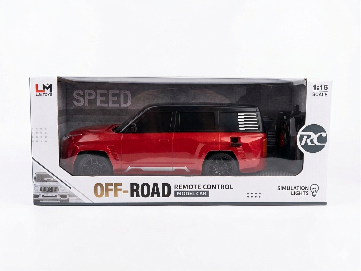 L.M. Toys 1:16 Scale Off-Road Remote Control Model SUV