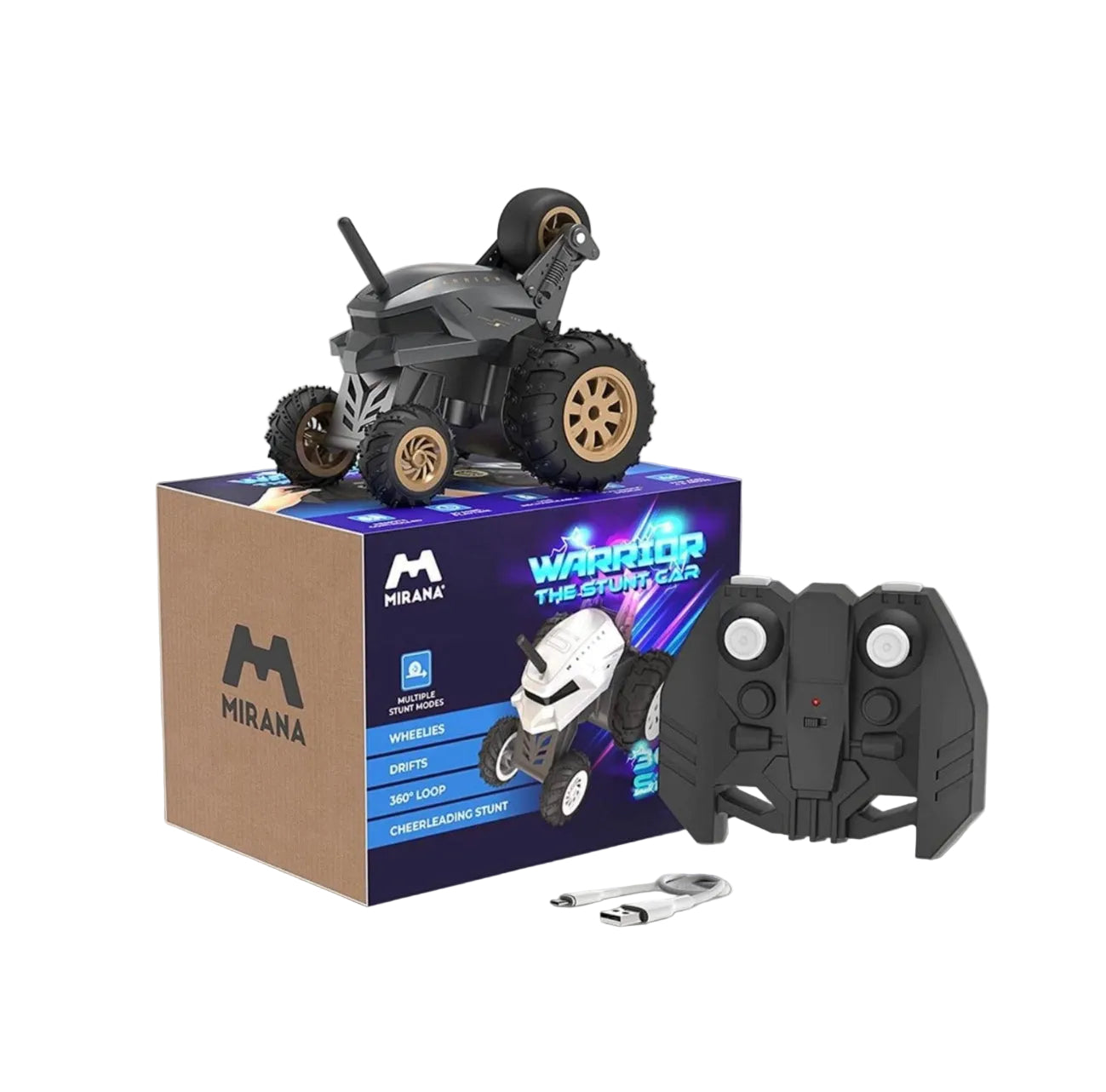 Mirana Warrior The Stunt Car – Futuristic Remote Control Stunt Vehicle