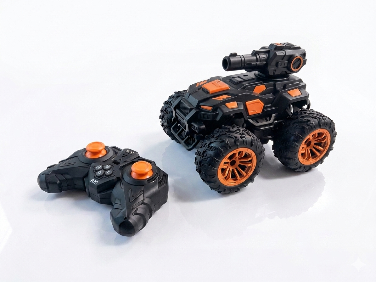 Remote Control Mechatank - Off-Road Water Bomb Launching Tank