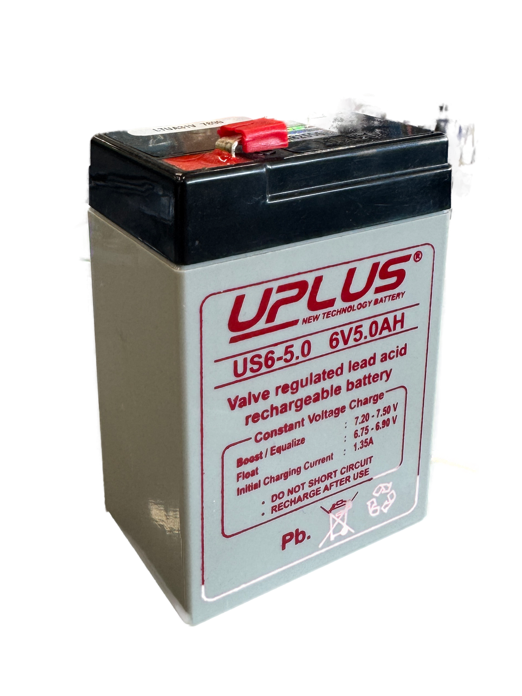 UPLUS 6V 5.0Ah Rechargeable Battery