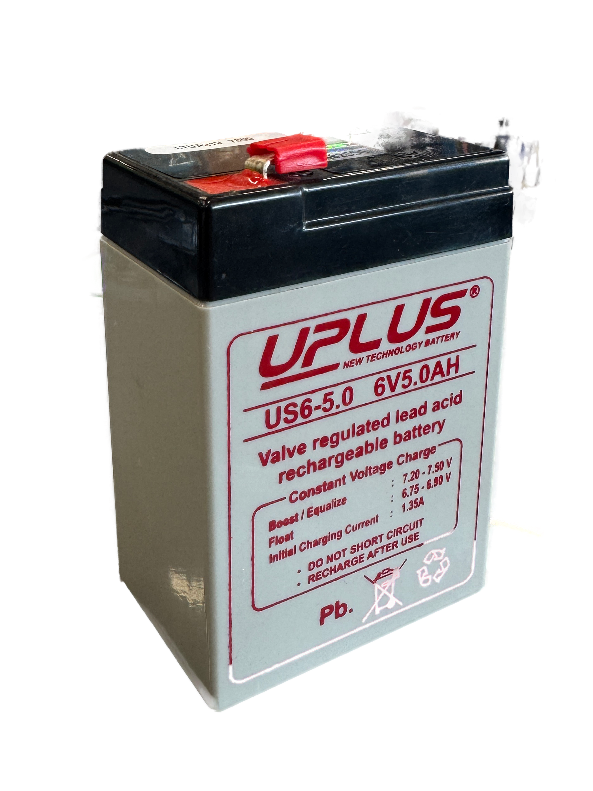 UPLUS 6V 5.0Ah Rechargeable Battery