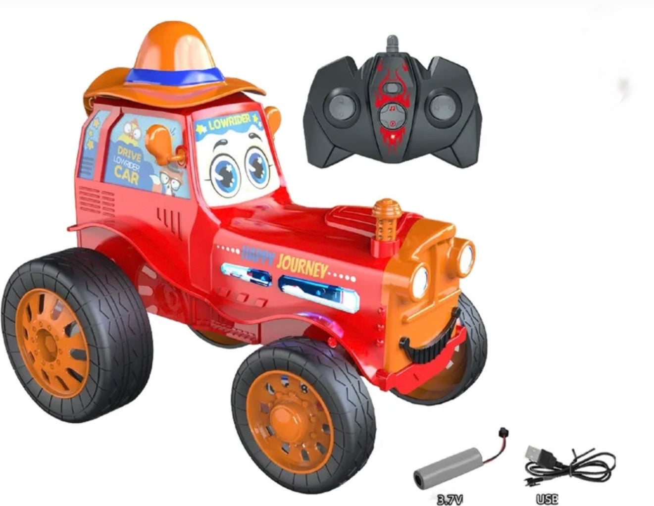 Dynamic Rocking RC Stunt Car