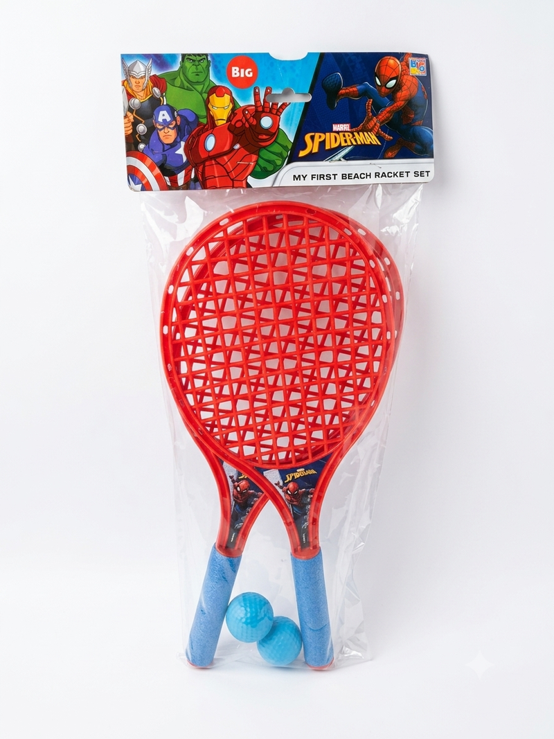 Beach racket set featuring Marvel's Spider-Man