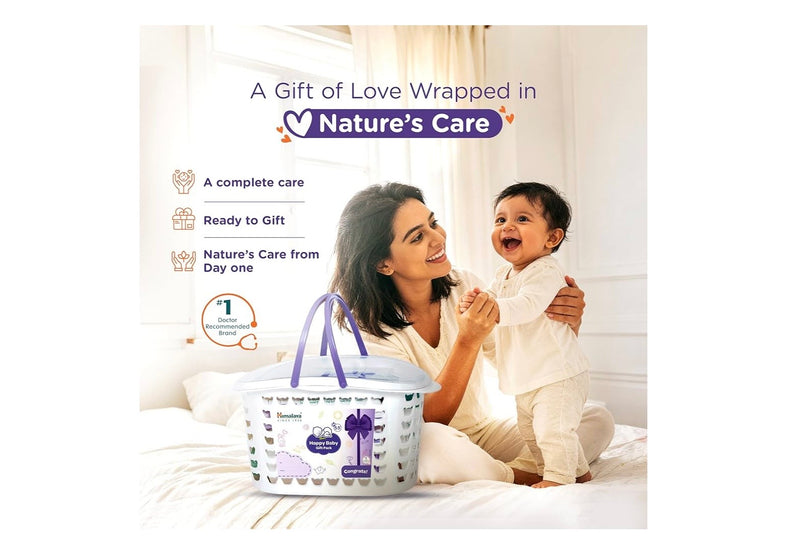 Himalaya Happy Baby Gift Pack with Storage Basket