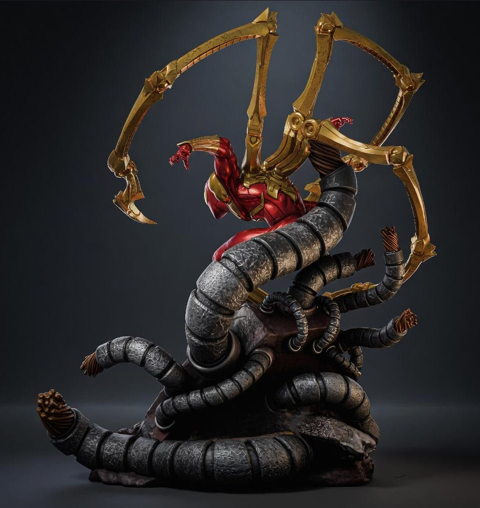 Iron Spider Collectible Action Statue