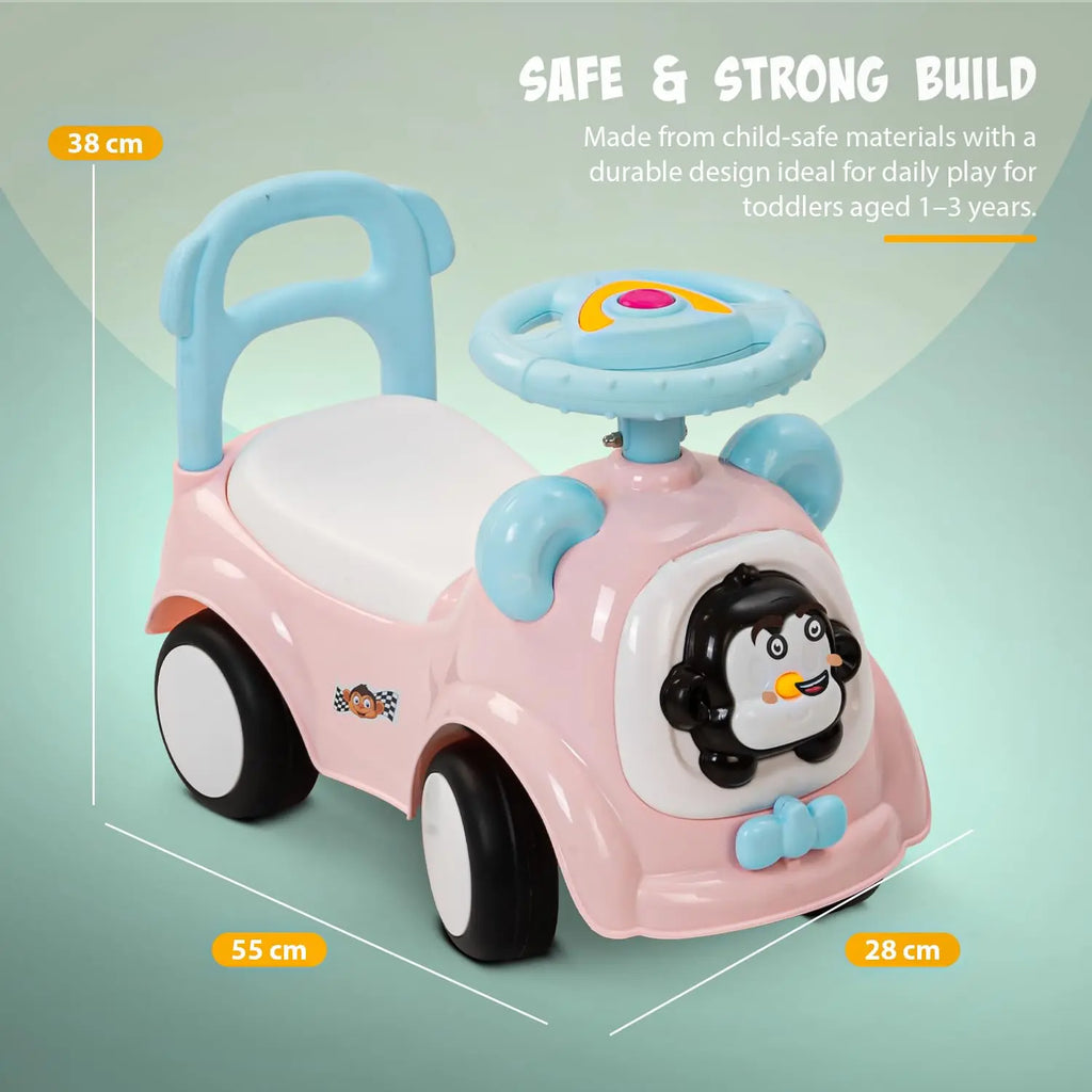 Snappy Baby Ride on Cars for Kids Indoor Push Ride on Car