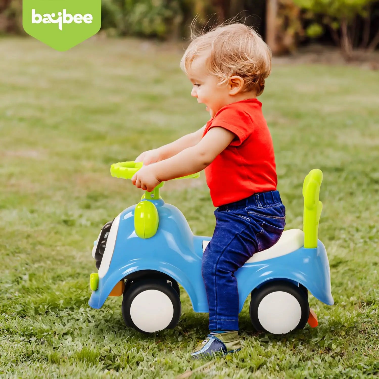 Snappy Baby Ride on Cars for Kids Indoor Push Ride on Car