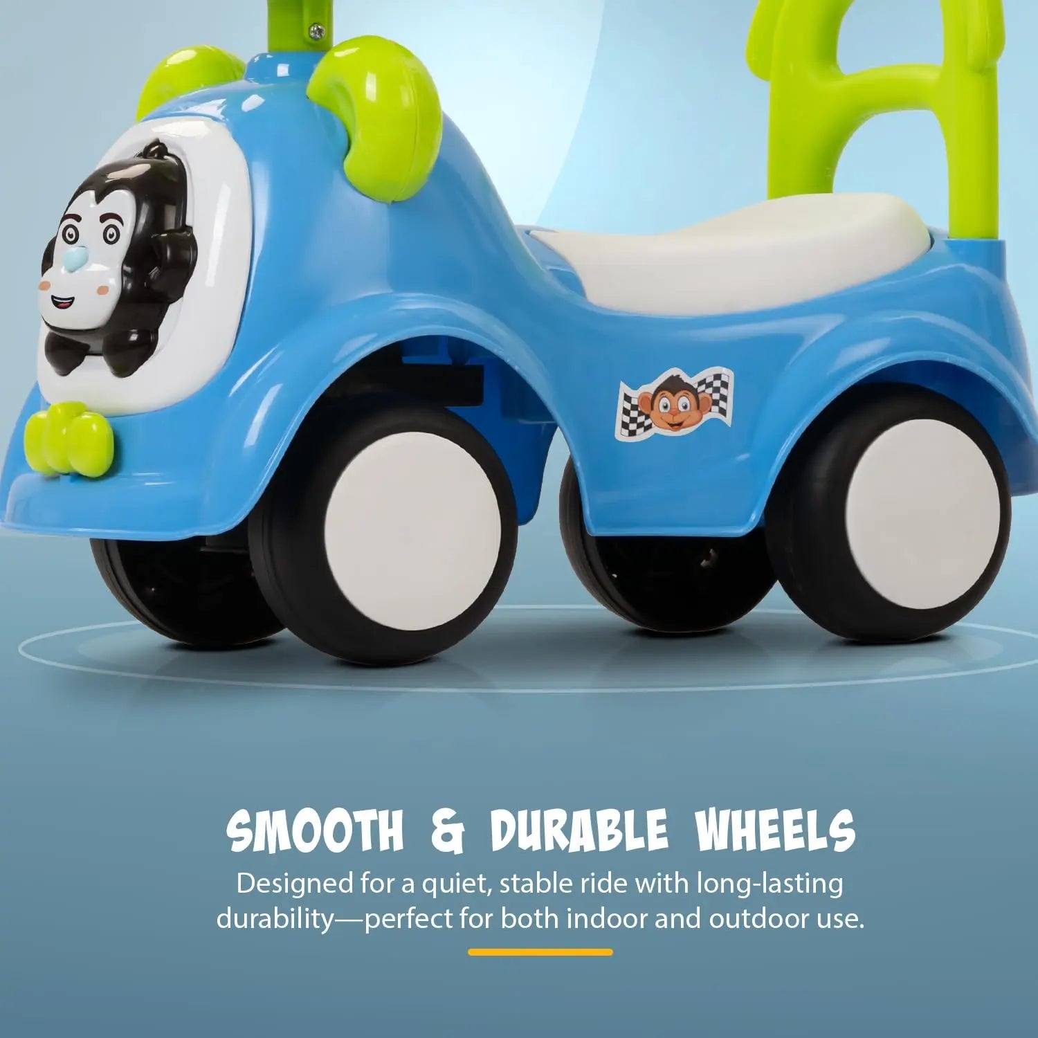 Snappy Baby Ride on Cars for Kids Indoor Push Ride on Car