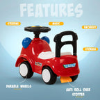 Snappy Baby Ride on Cars for Kids Indoor Push Ride on Car