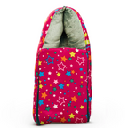 3 in 1 Velvet Cotton Baby Bed Cum Carry Bed, Printed Baby Sleeping Bag-Baby Bed