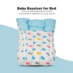 Baby Cotton Printed Sleeping Cum Carry Bag for New Born