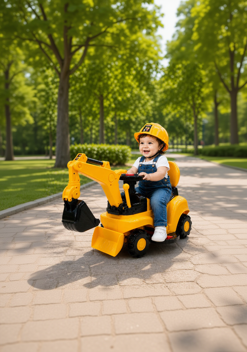 Ride-On Platinum Electric Excavator