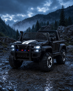 MJ137N-FM 4×4 Ride-On Jeep